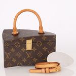 Rare Louis Vuitton x Frank Gehry Monogram Twisted Box with Strap