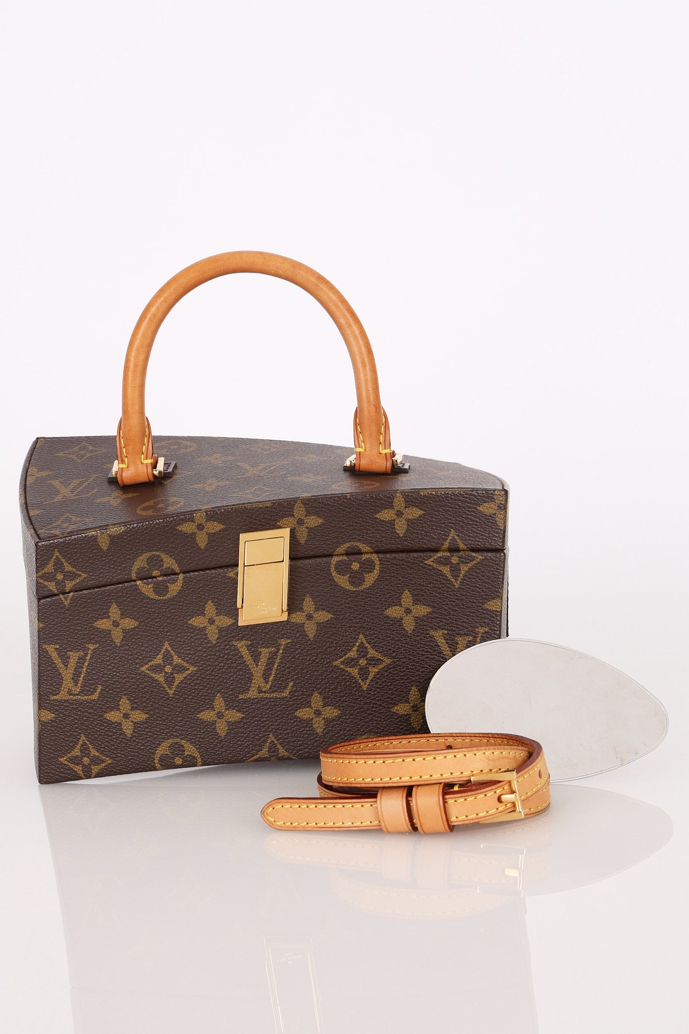 Rare Louis Vuitton x Frank Gehry Monogram Twisted Box with Strap
