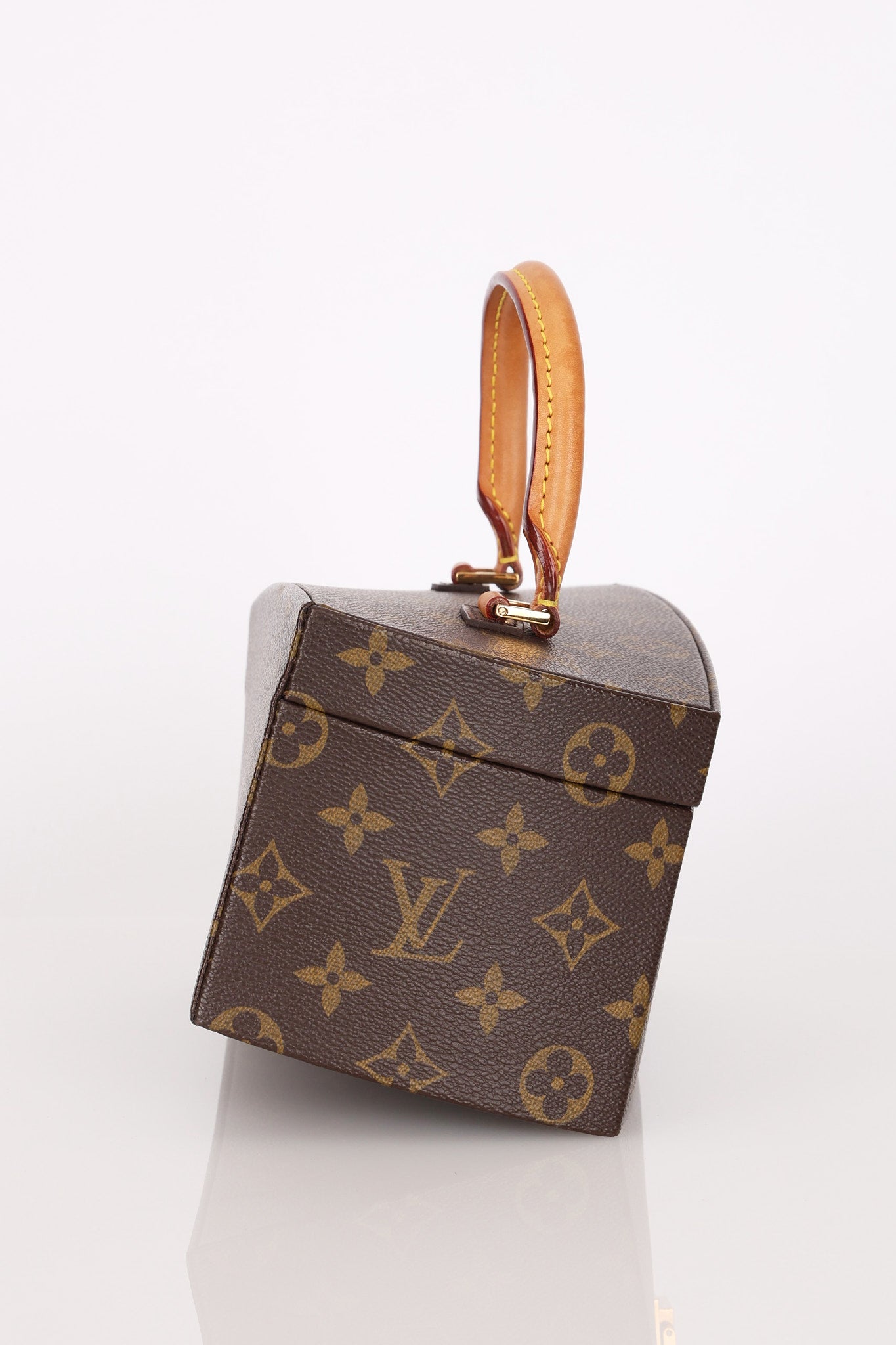 Rare Louis Vuitton x Frank Gehry Monogram Twisted Box with Strap