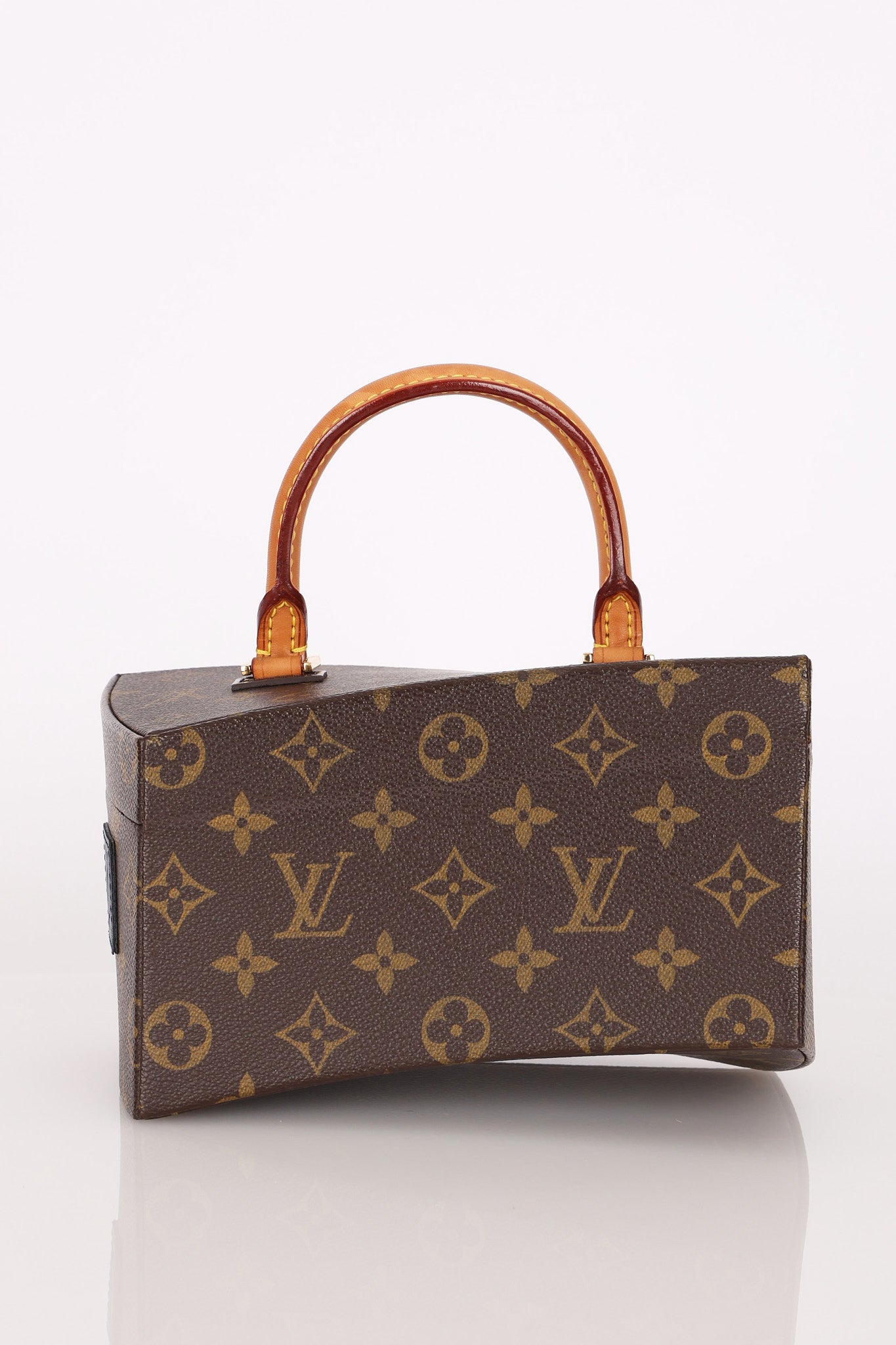 Rare Louis Vuitton x Frank Gehry Monogram Twisted Box with Strap