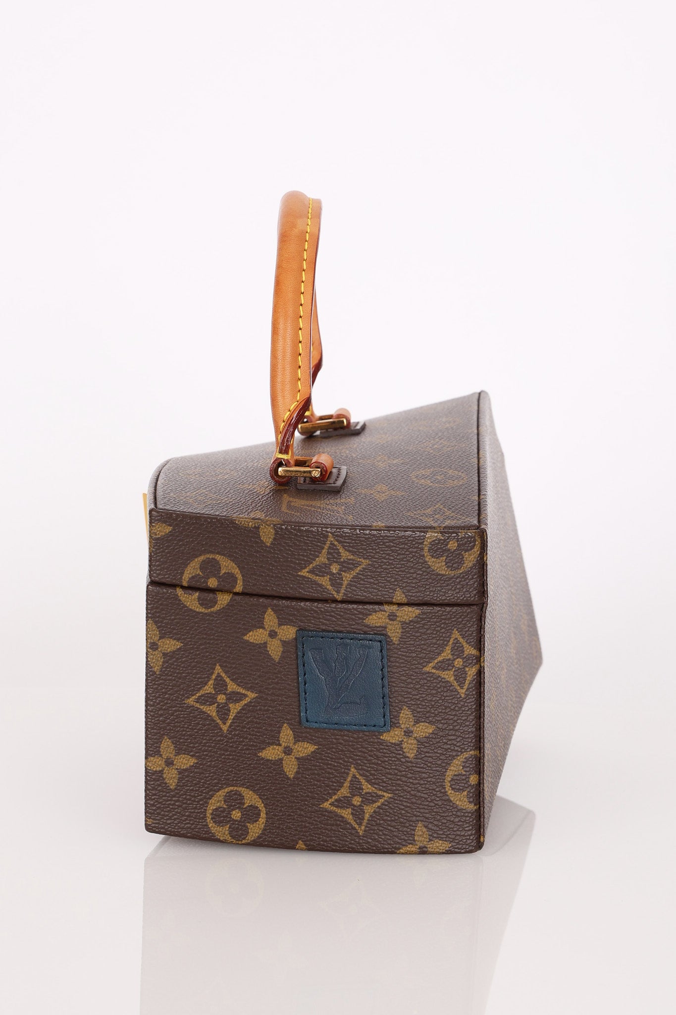 Rare Louis Vuitton x Frank Gehry Monogram Twisted Box with Strap