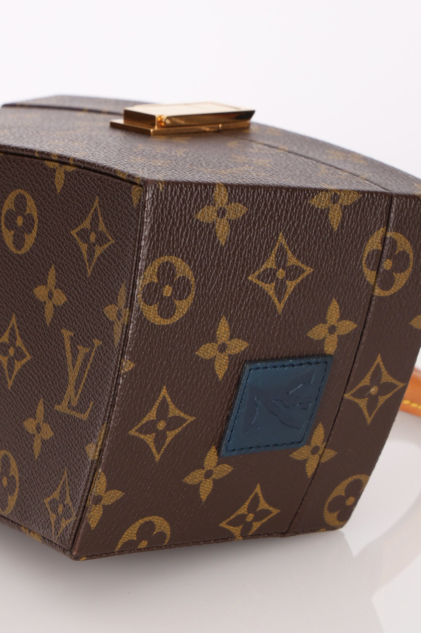Rare Louis Vuitton x Frank Gehry Monogram Twisted Box with Strap