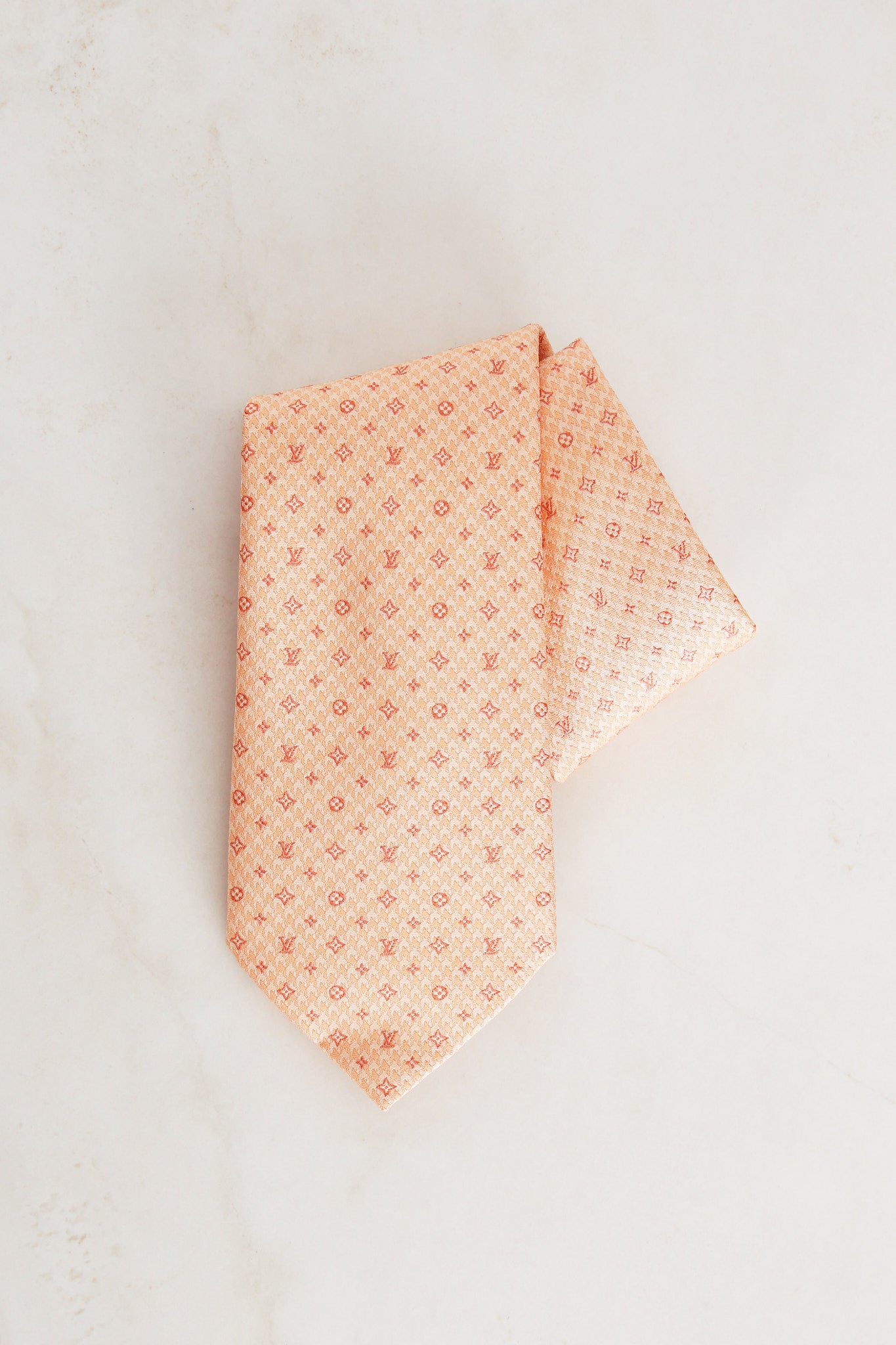 Louis Vuitton Monogram Silk Tie