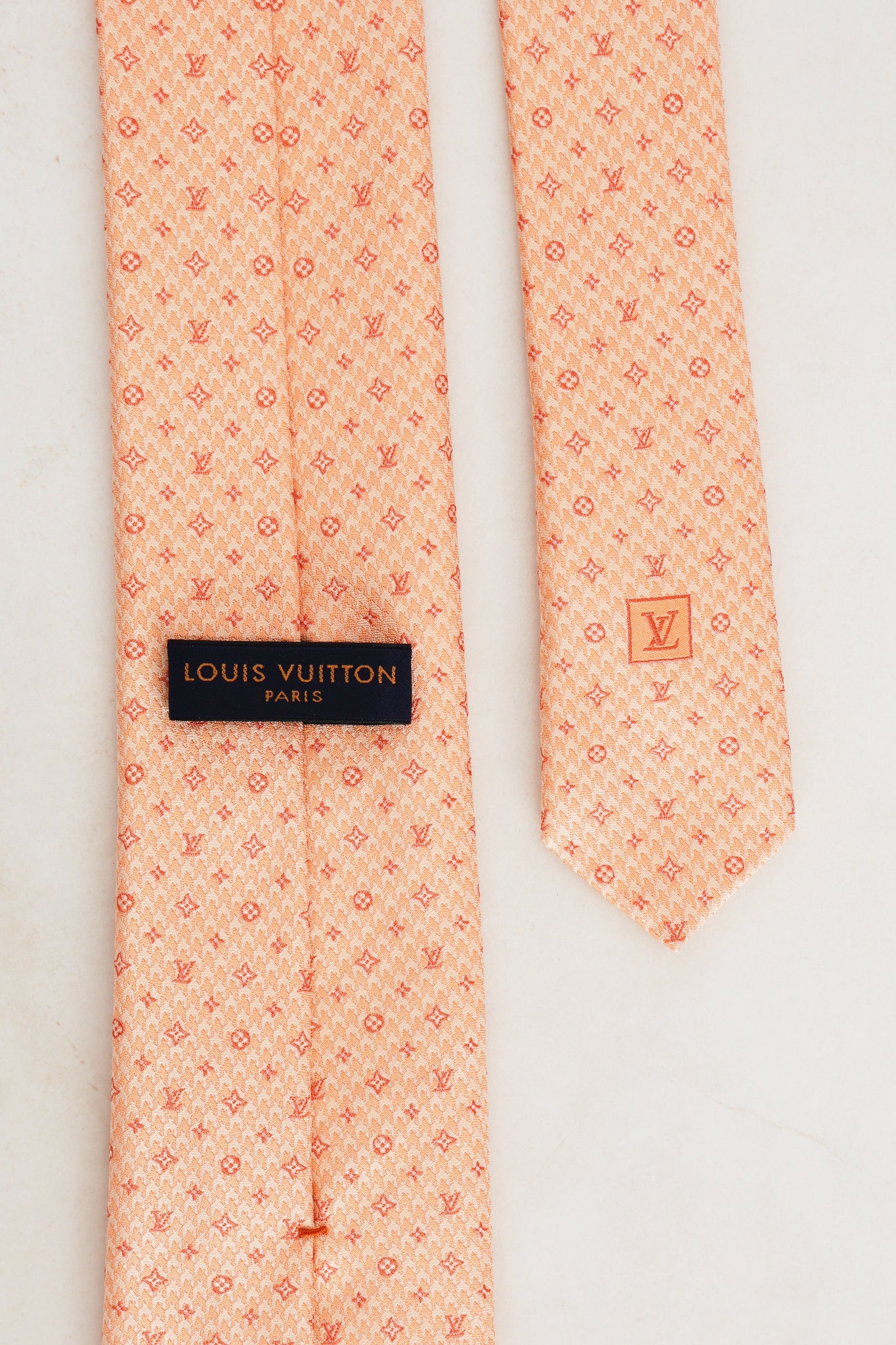 Louis Vuitton Monogram Silk Tie