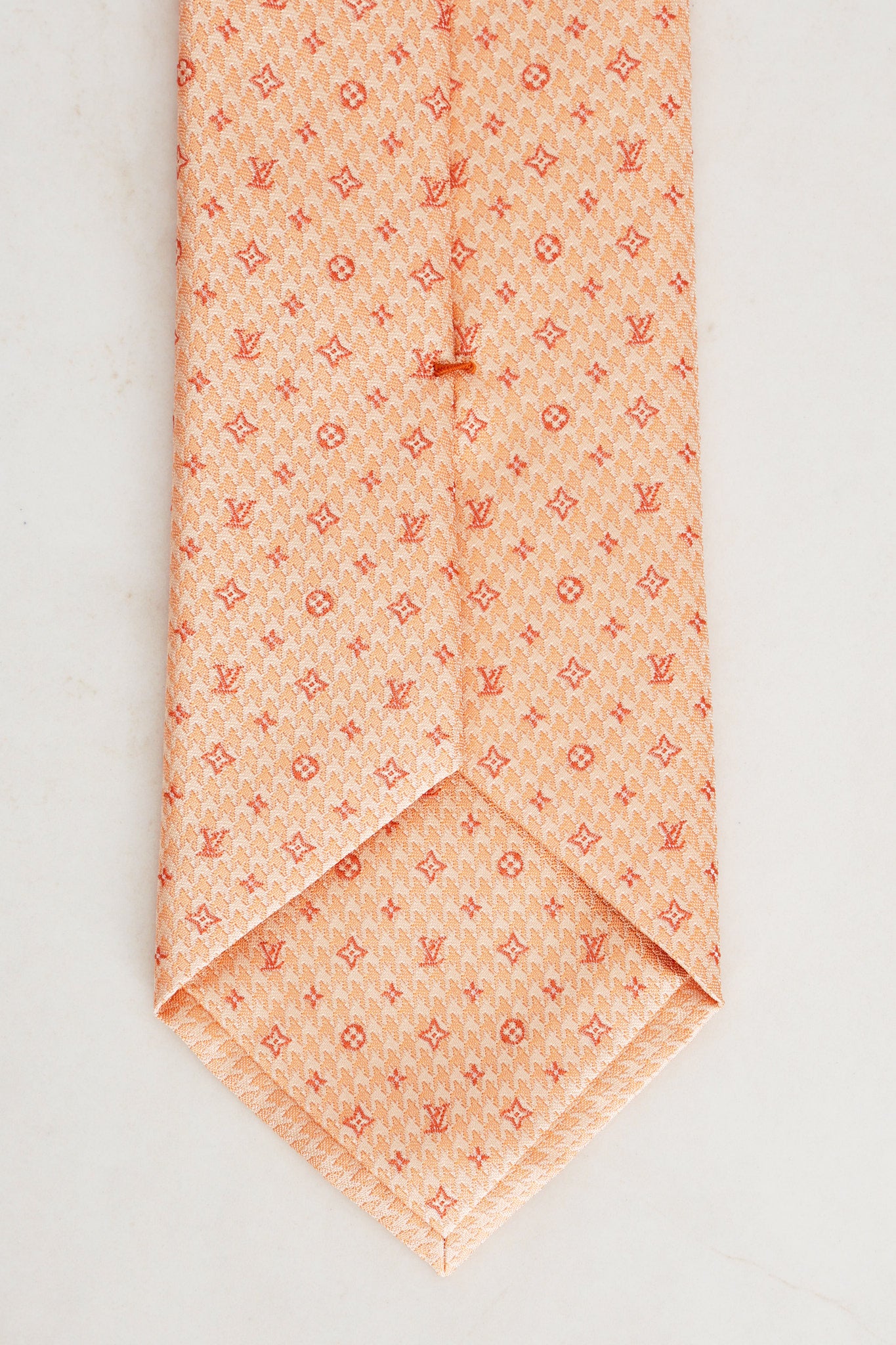 Louis Vuitton Monogram Silk Tie