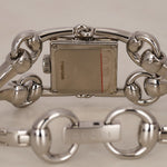 Gucci Stainless Steel Diamond Bezel 116.5 Horsebit Watch 19mm
