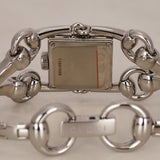 Gucci Stainless Steel Diamond Bezel 116.5 Horsebit Watch 19mm