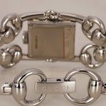 Gucci Stainless Steel Diamond Bezel 116.5 Horsebit Watch 19mm