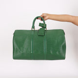 Louis Vuitton Epi Keepall 45 Green