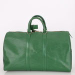 Louis Vuitton Epi Keepall 45 Green