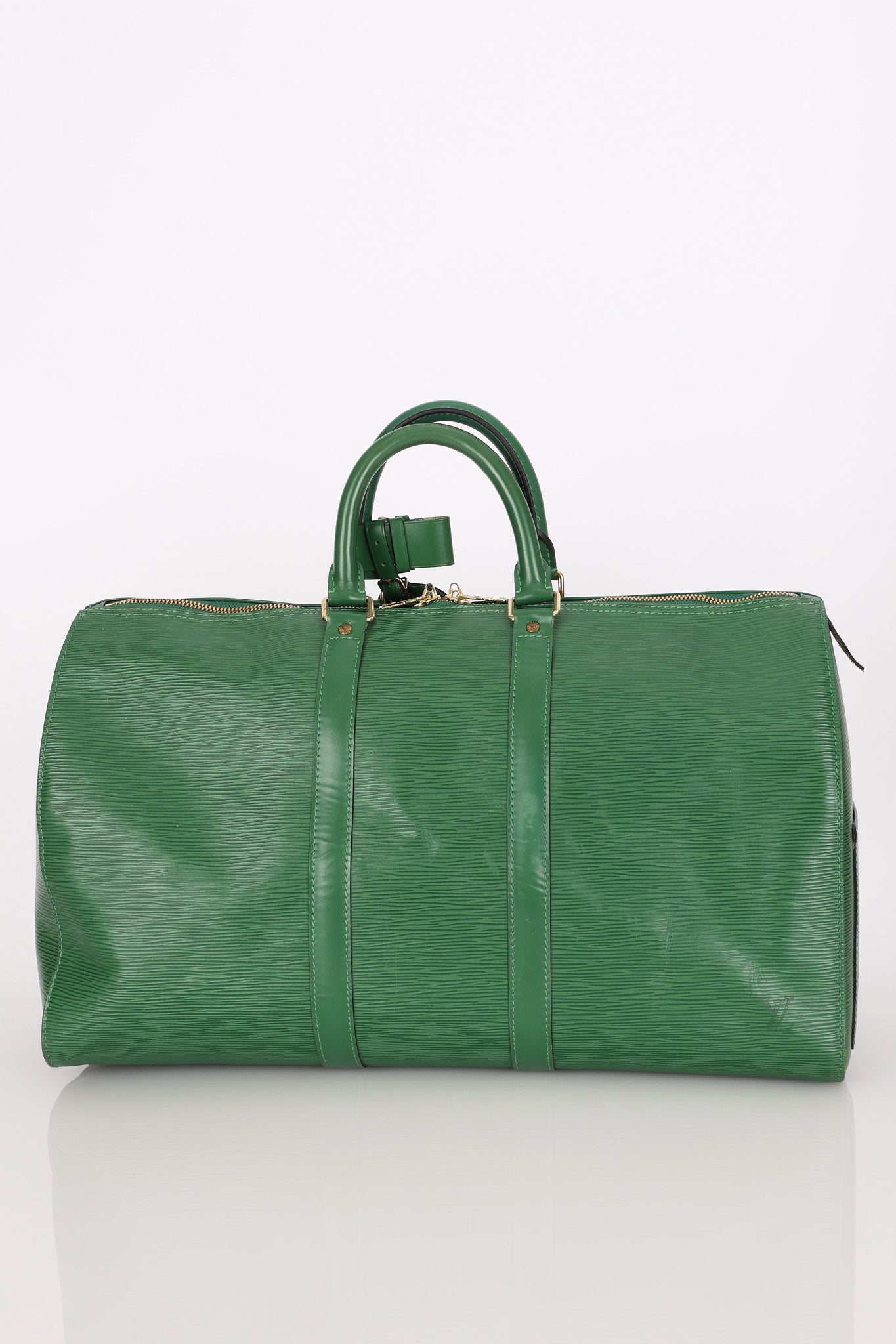 Louis Vuitton Epi Keepall 45 Green