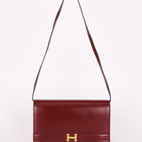 Hermès Annie Shoulder Bag Rouge H Box GHW 1984