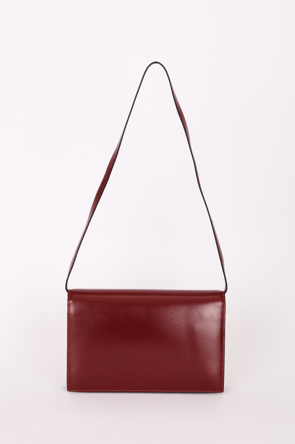 Hermès Annie Shoulder Bag Rouge H Box GHW 1984