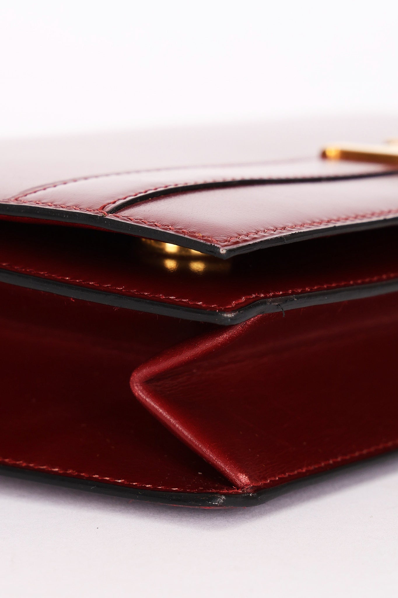 Hermès Annie Shoulder Bag Rouge H Box GHW 1984