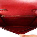 Hermès Annie Shoulder Bag Rouge H Box GHW 1984