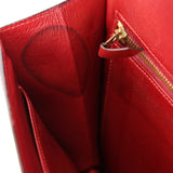 Hermès Annie Shoulder Bag Rouge H Box GHW 1984