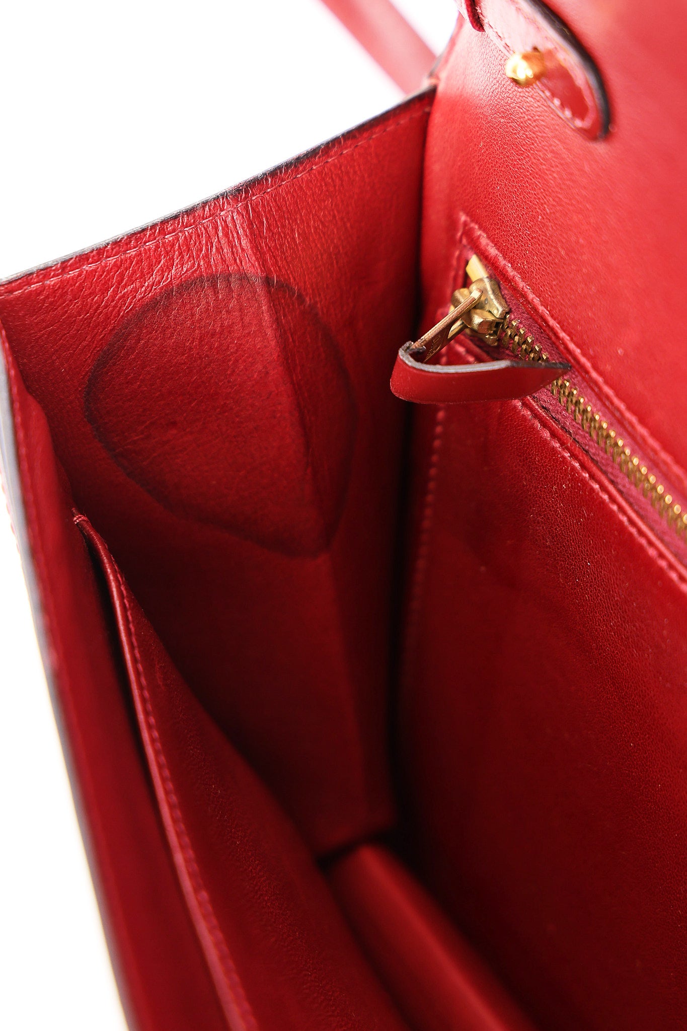 Hermès Annie Shoulder Bag Rouge H Box GHW 1984