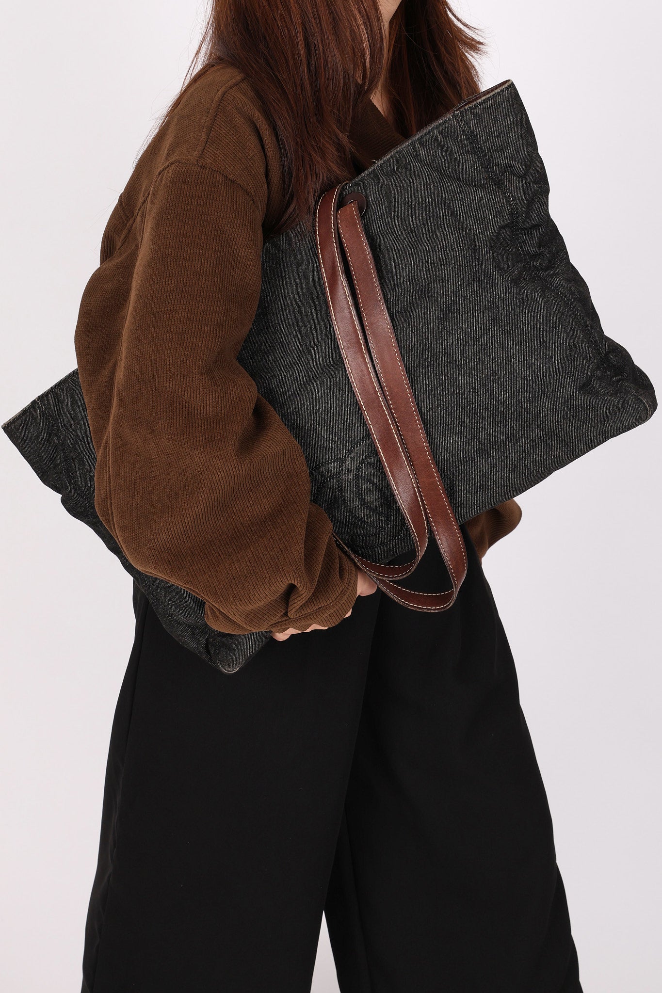 Chanel Large CC Mark Denim Tote 1998
