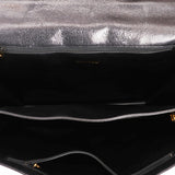 Chanel Double-Sided CC Business Black Caviar 1990s 24K GP