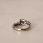 18K Stainless Steel Diamond Ring