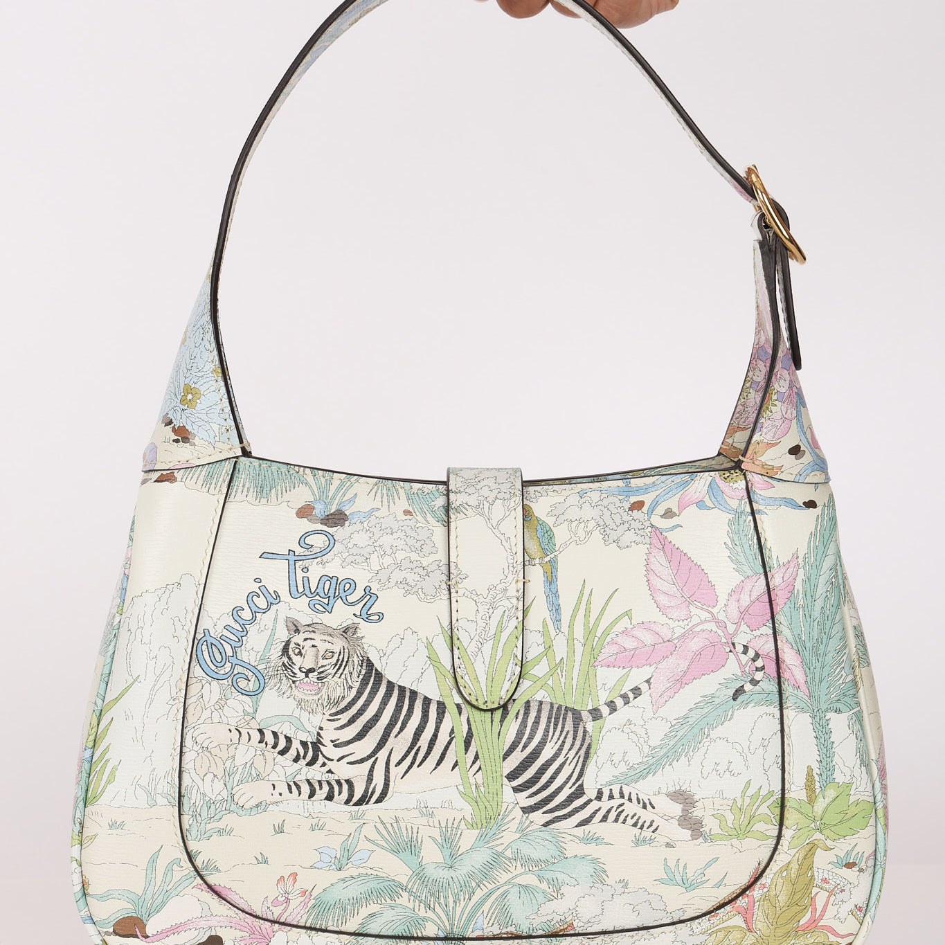 Gucci Tiger Print Small 1961 Jackie Bag