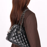 Chanel In The Business Camera Bag Black Lambskin 2011 SHW