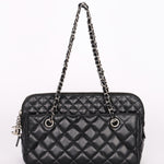 Chanel In The Business Camera Bag Black Lambskin 2011 SHW