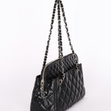 Chanel In The Business Camera Bag Black Lambskin 2011 SHW