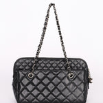Chanel In The Business Camera Bag Black Lambskin 2011 SHW
