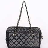 Chanel In The Business Camera Bag Black Lambskin 2011 SHW