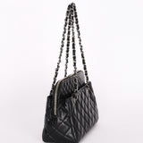 Chanel In The Business Camera Bag Black Lambskin 2011 SHW