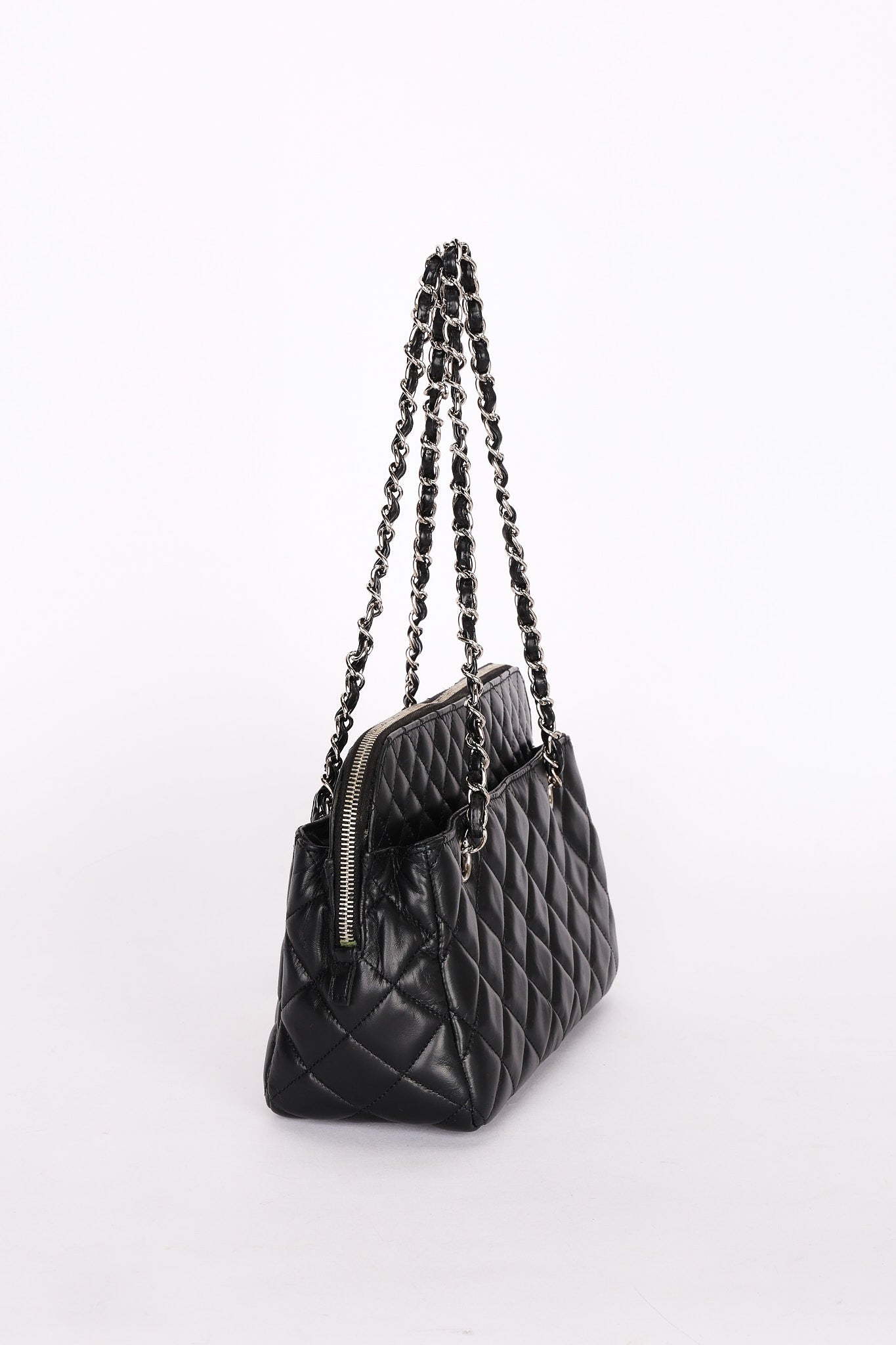 Chanel In The Business Camera Bag Black Lambskin 2011 SHW