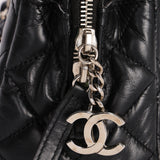 Chanel In The Business Camera Bag Black Lambskin 2011 SHW