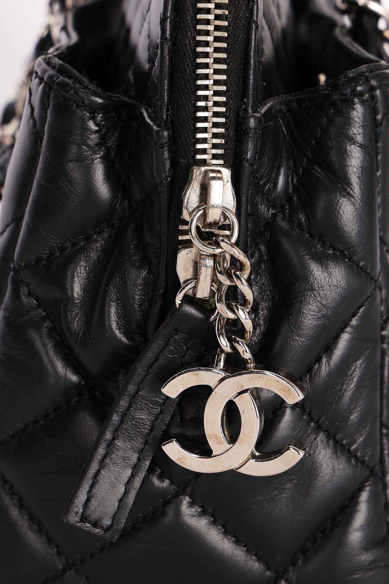 Chanel In The Business Camera Bag Black Lambskin 2011 SHW