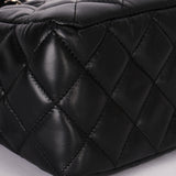Chanel In The Business Camera Bag Black Lambskin 2011 SHW