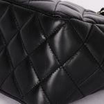 Chanel In The Business Camera Bag Black Lambskin 2011 SHW