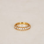 18K Diamond Gold Eternity Ring