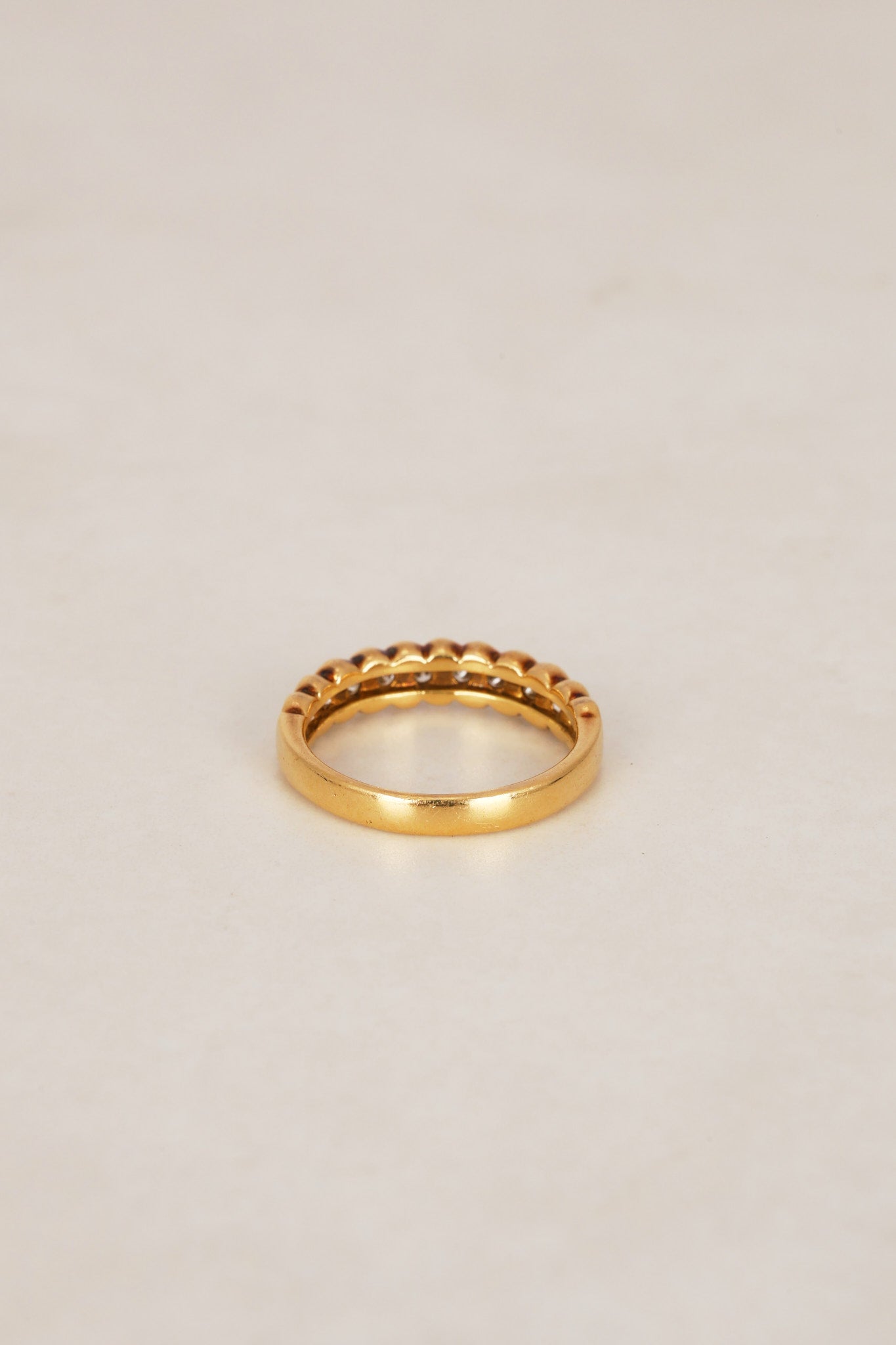 18K Diamond Gold Eternity Ring