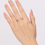 18K Diamond Gold Eternity Ring