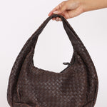 Bottega Veneta Small Intrecciato Hobo Brown