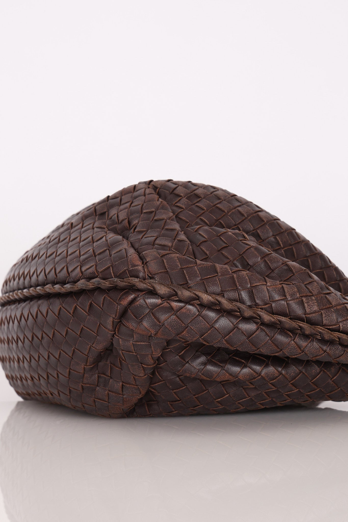 Bottega Veneta Small Intrecciato Hobo Brown