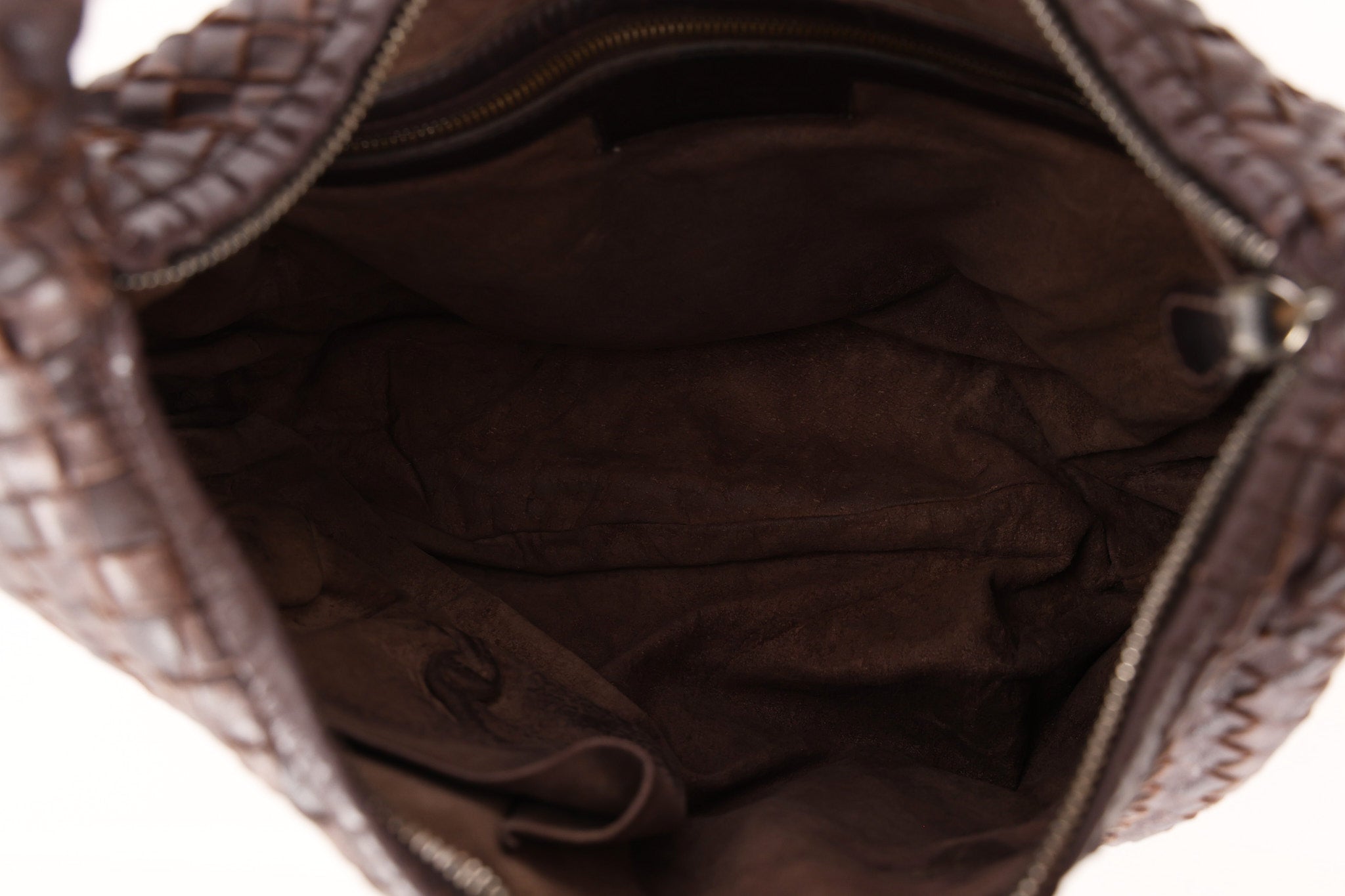 Bottega Veneta Small Intrecciato Hobo Brown