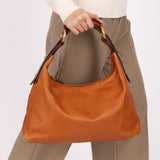 Gucci Leather Horsebit Pouch Shoulder Bag