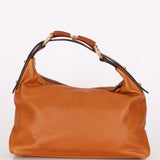 Gucci Leather Horsebit Pouch Shoulder Bag