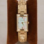 Saint Laurent Gold Pearl Watch