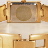 Saint Laurent Gold Pearl Watch