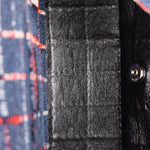 Limited Edition Chanel Woven Check Single Flap 2014 SHW