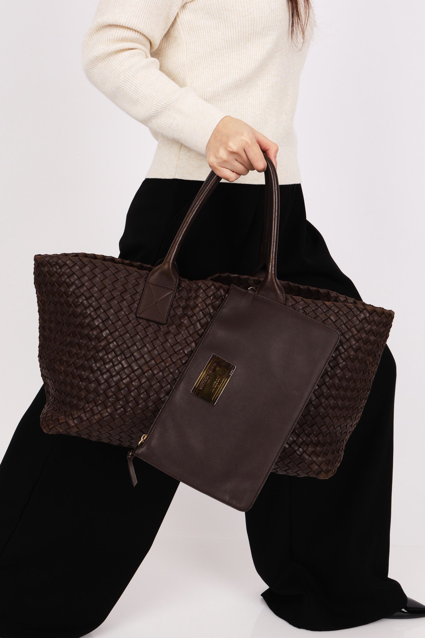 Bottega Veneta Intrecciato Medium Cabat Tote 2008