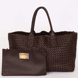 Bottega Veneta Intrecciato Fondant Medium Cabat Tote 2008