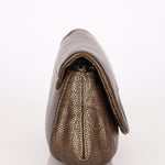 Chanel Half Moon Wallet on Chain Metallic Bronze DSHW